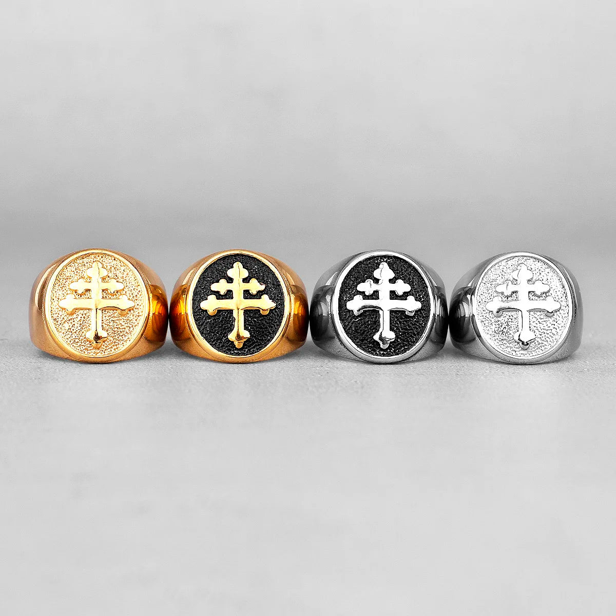 Chevalière croix de lorraine