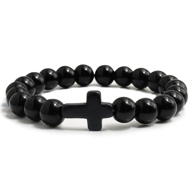 bracelet croix chrétienne