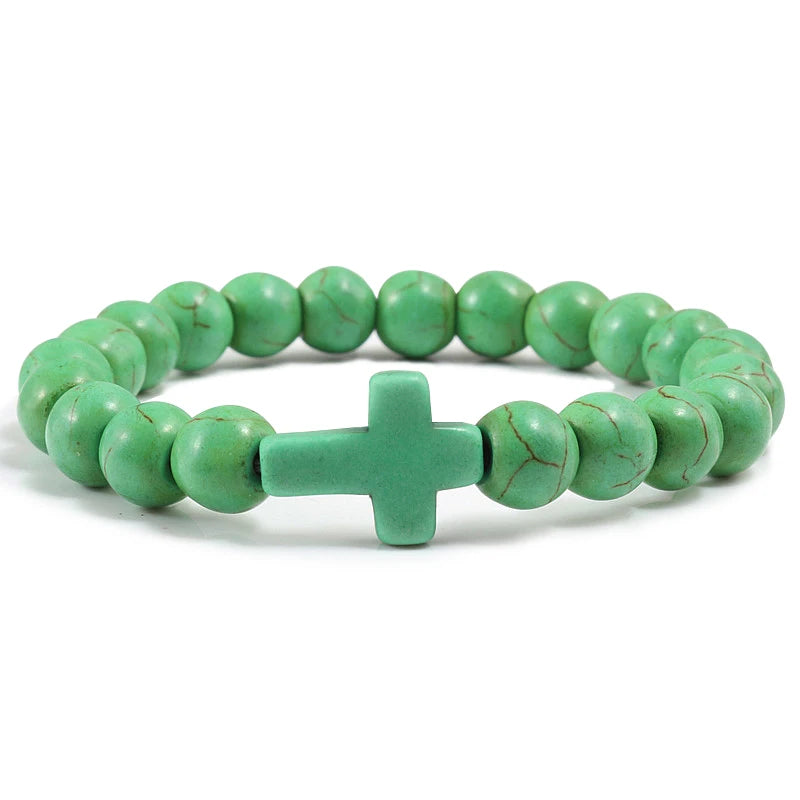 bracelet croix chrétienne