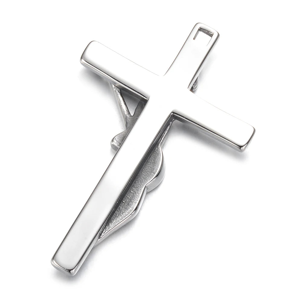 Pendentif croix Johnny Hallyday