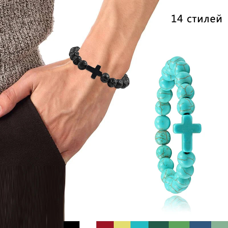 bracelet croix chrétienne