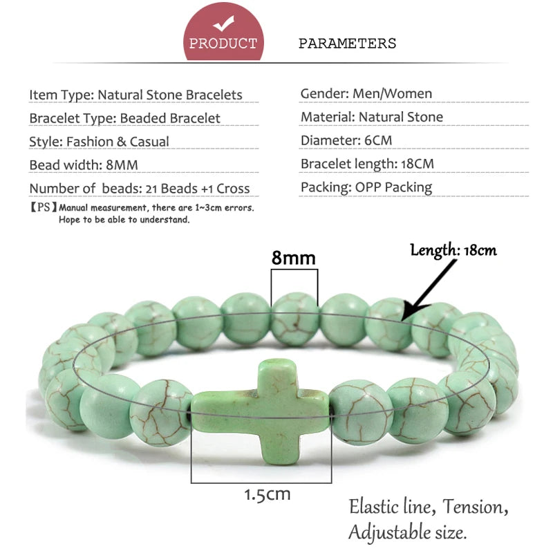 bracelet croix chrétienne