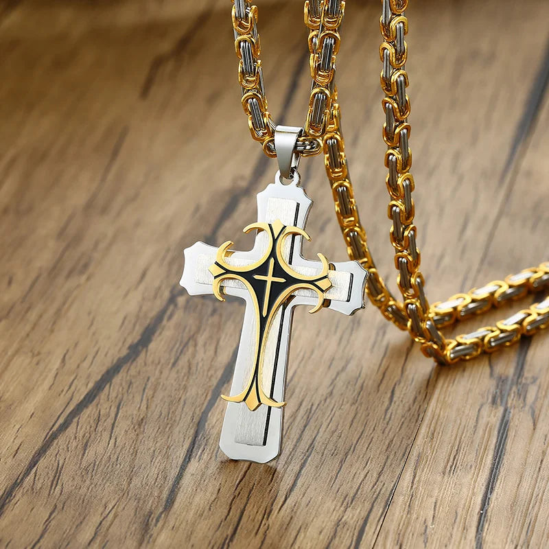 chaine croix catholique