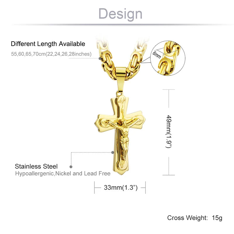 Chaine croix jésus