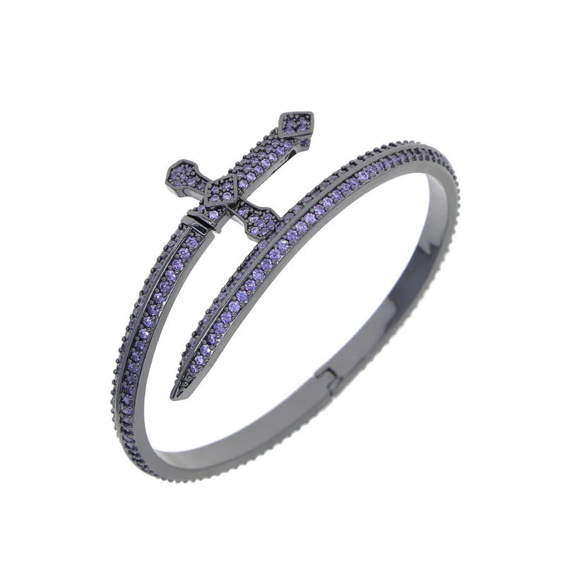 bracelet croix épée
