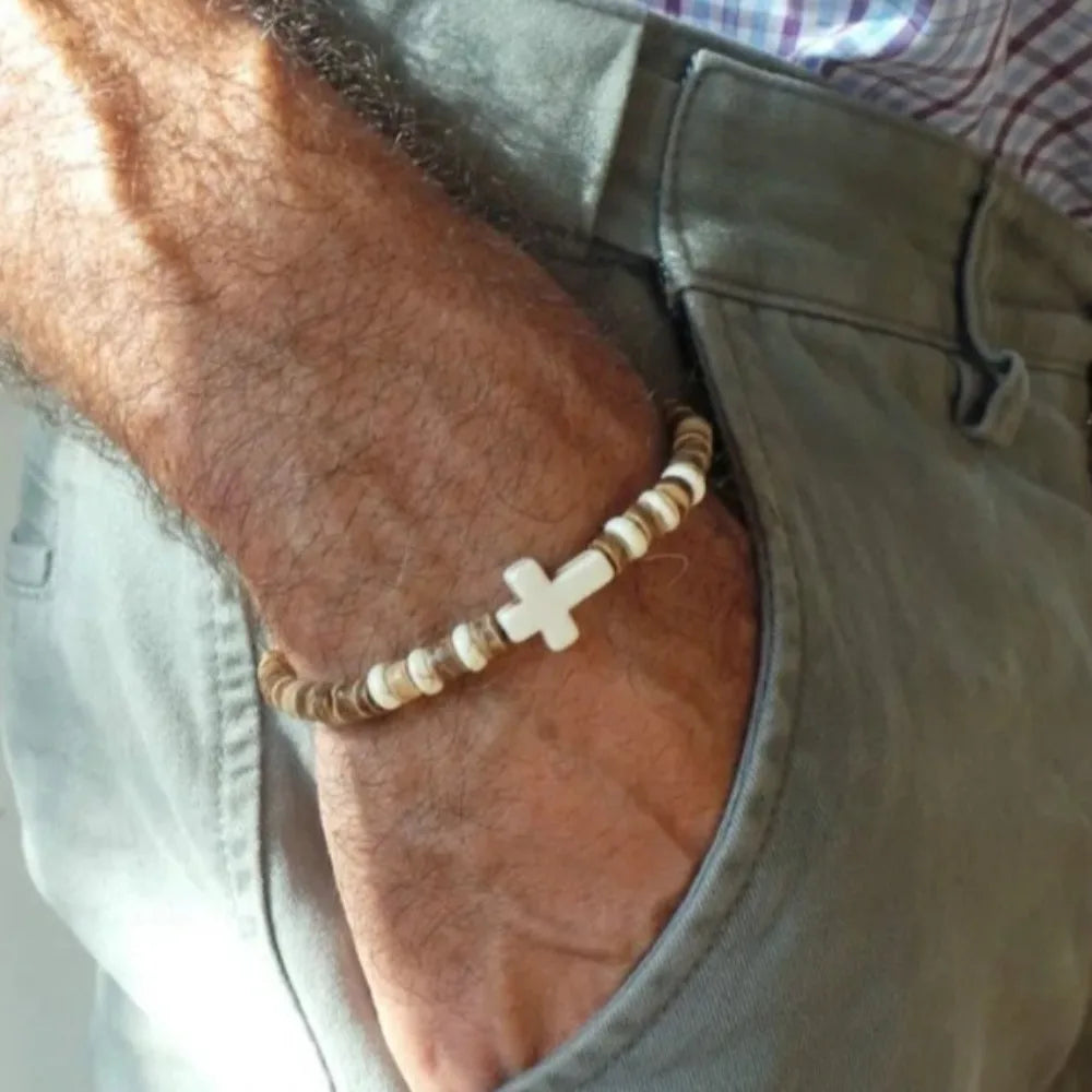 bracelet croix