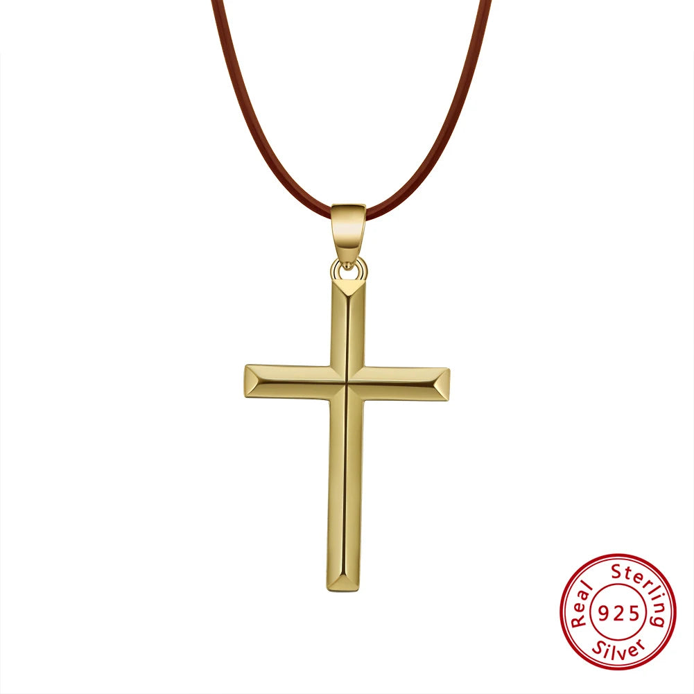 chaine croix 18K