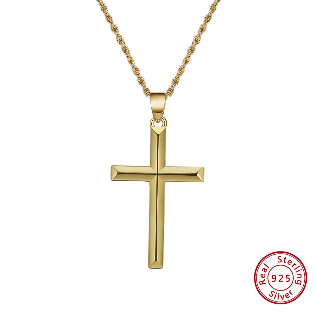 chaine croix 18K