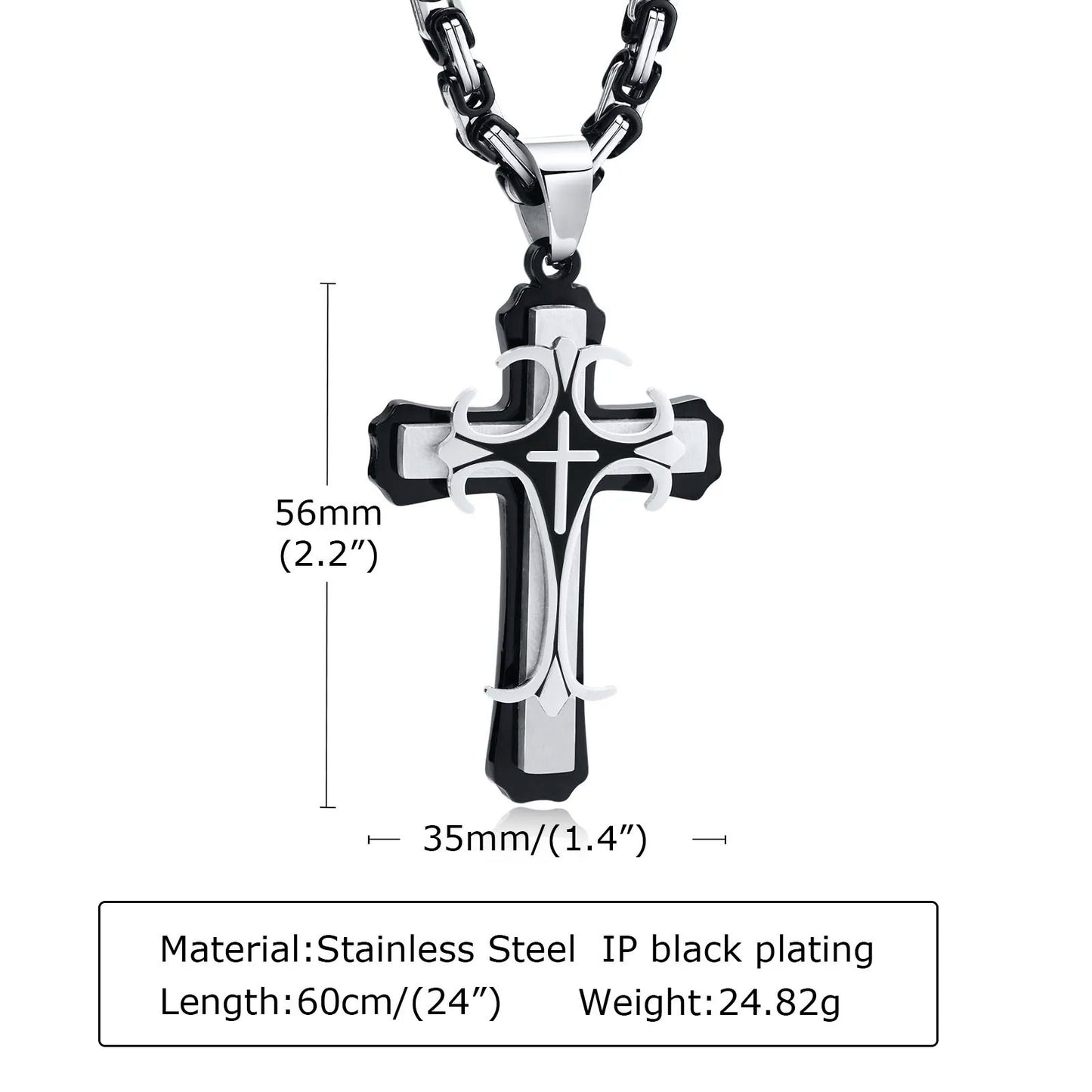 chaine croix catholique