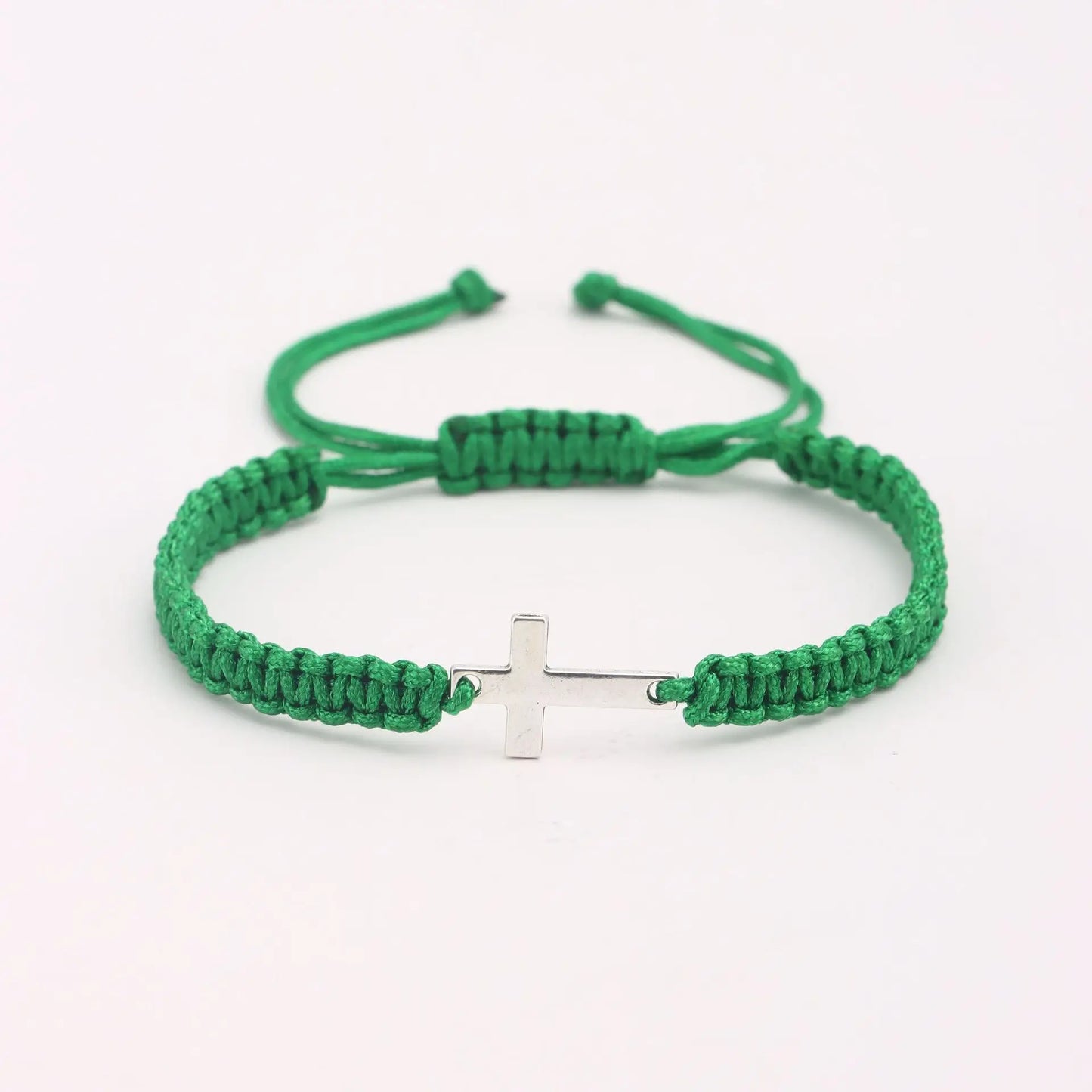 bracelet cordon croix