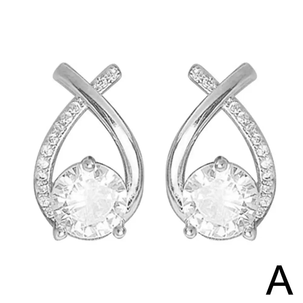 boucle oreille croix femme
