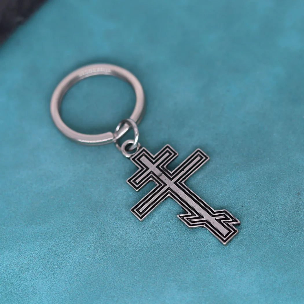 Pendentif croix orthodoxe