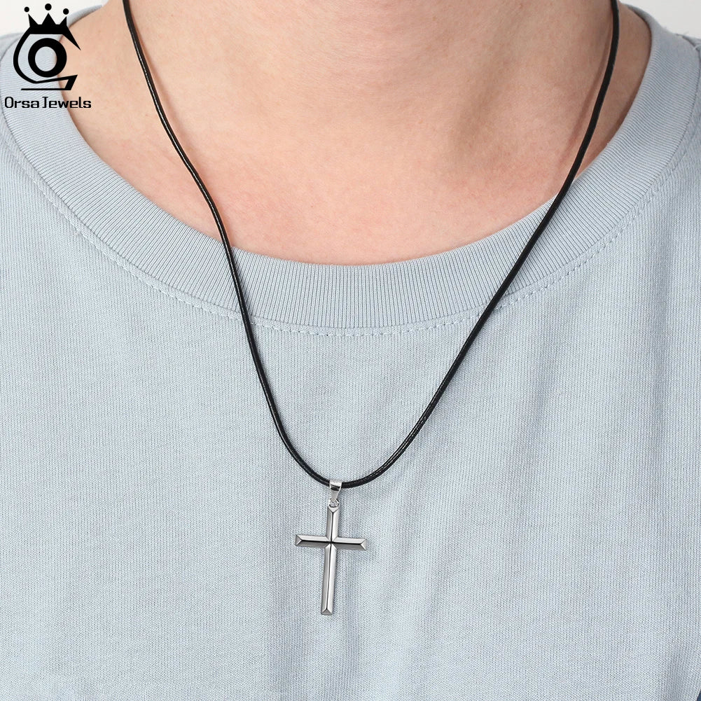 chaine croix 18K