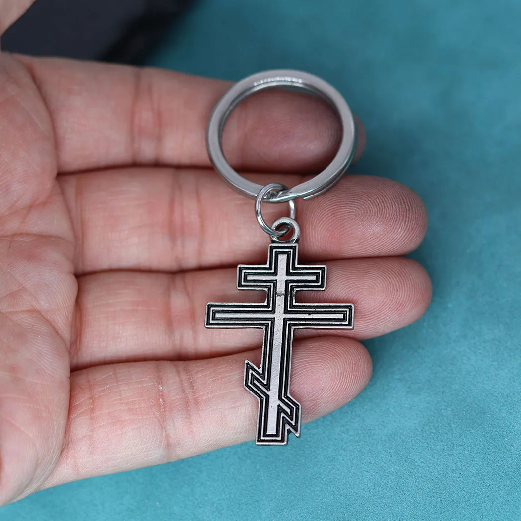 Pendentif croix orthodoxe