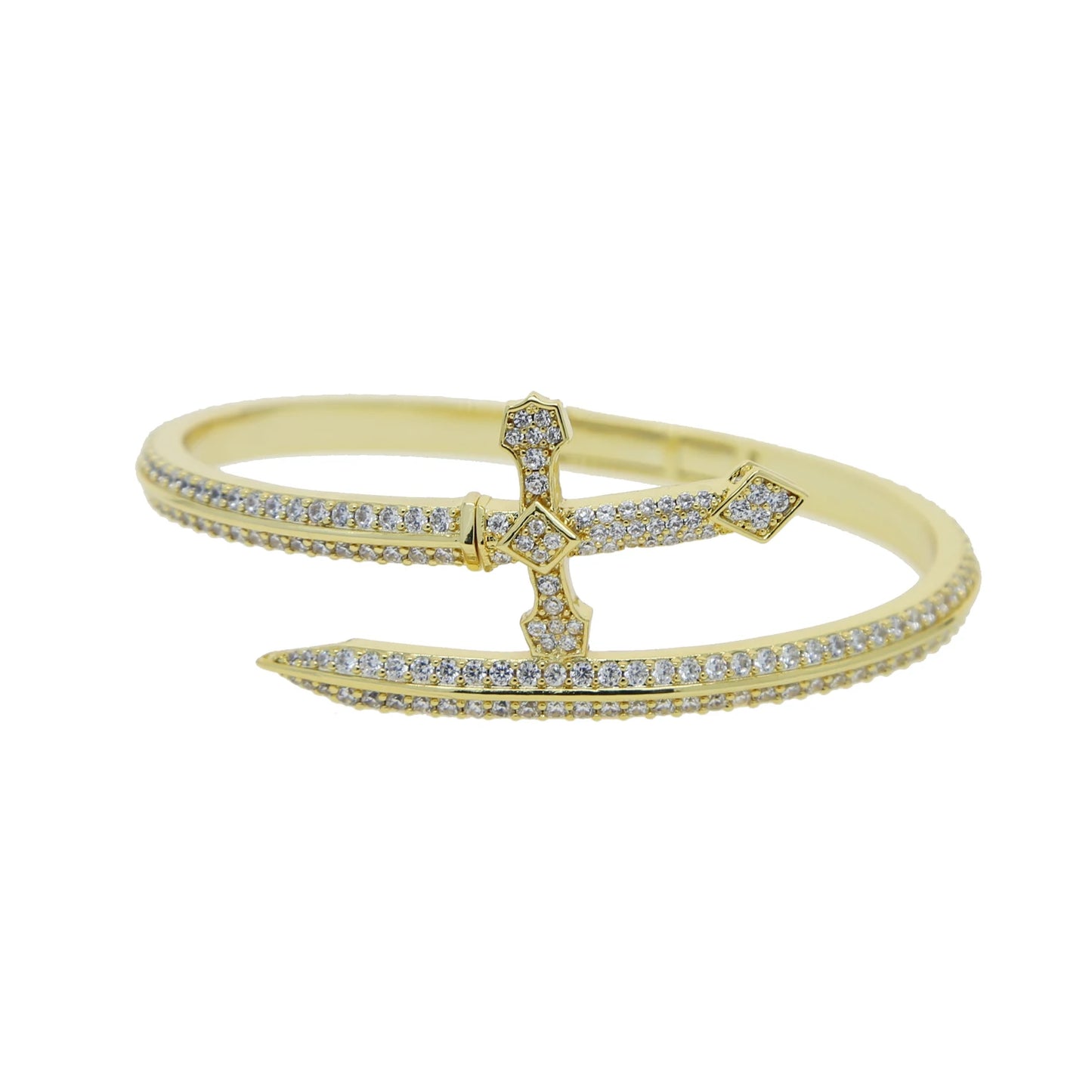 bracelet croix épée