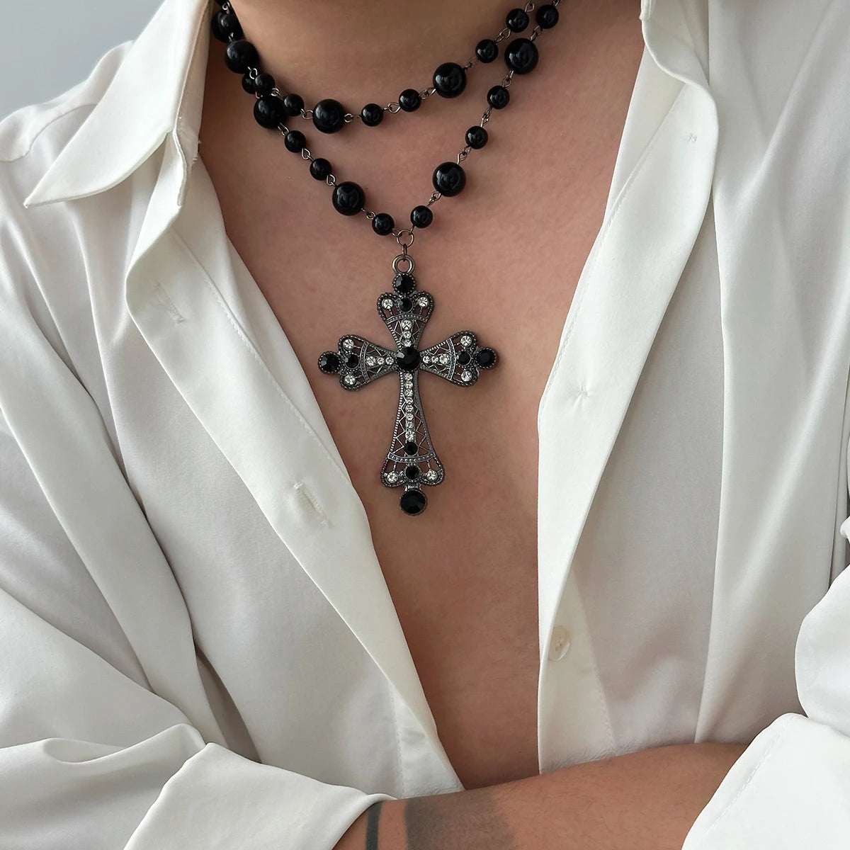 pendentif croix pour femme