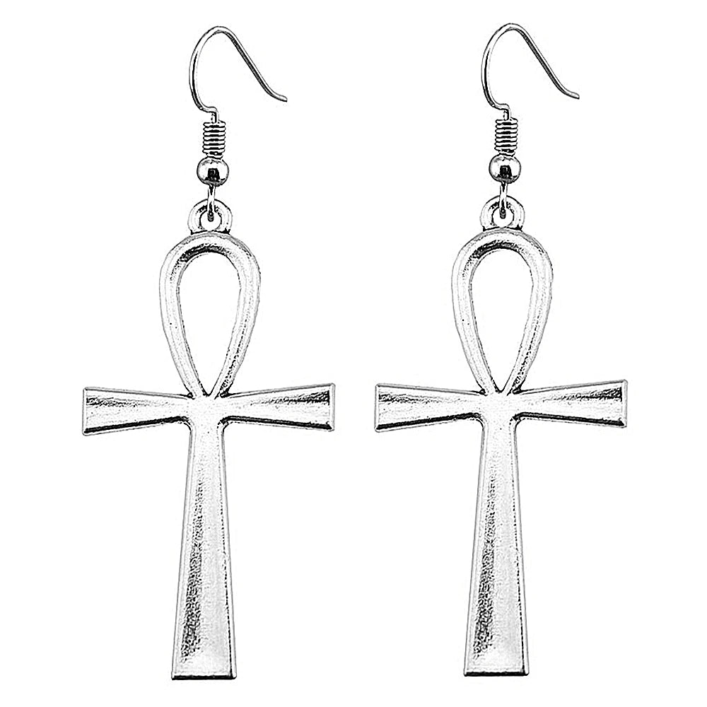 boucle oreille croix ankh