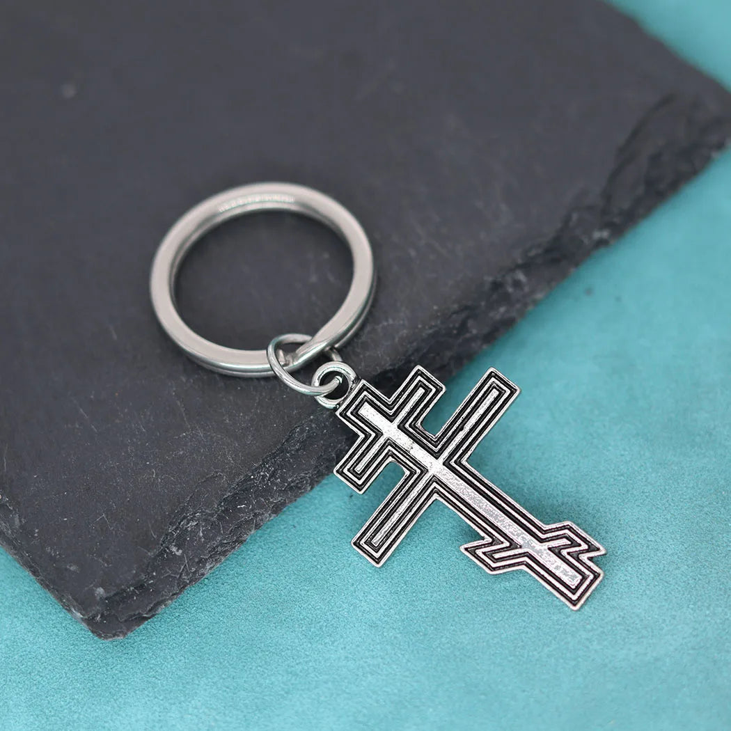 Pendentif croix orthodoxe