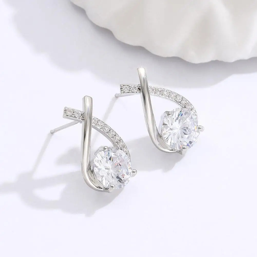 boucle oreille croix femme