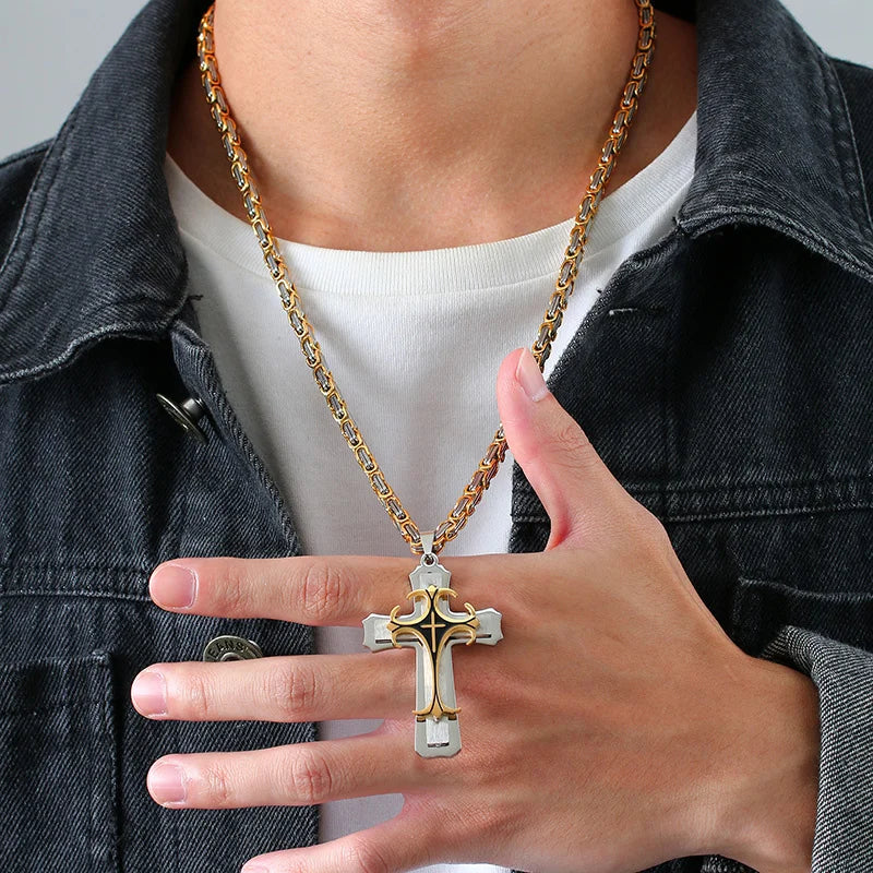 chaine croix catholique