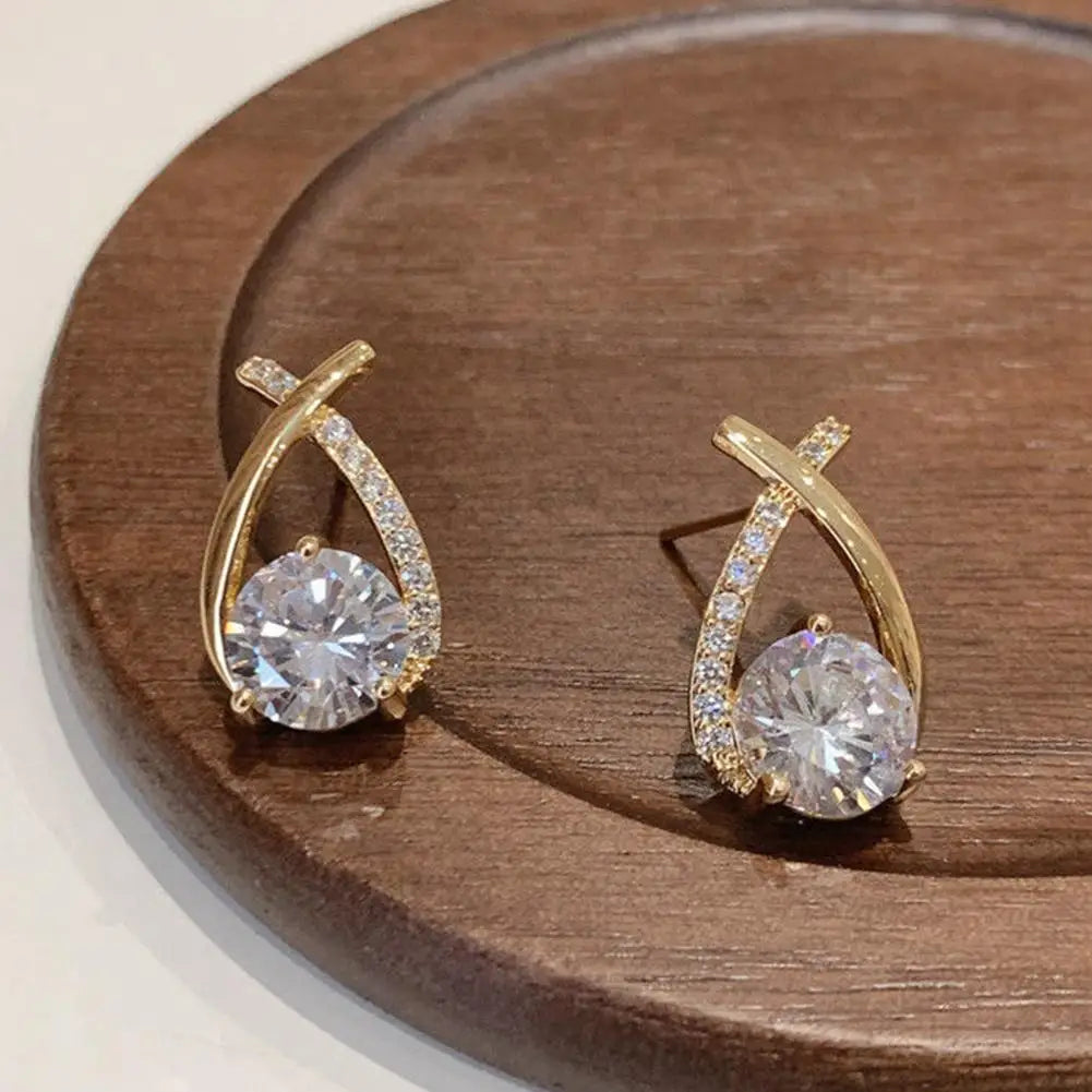 boucle oreille croix femme