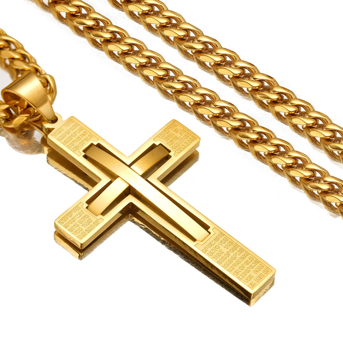 croix femme or