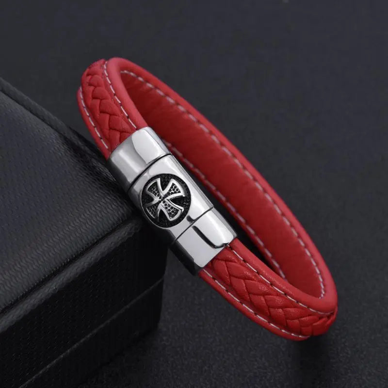 bracelet croix templier