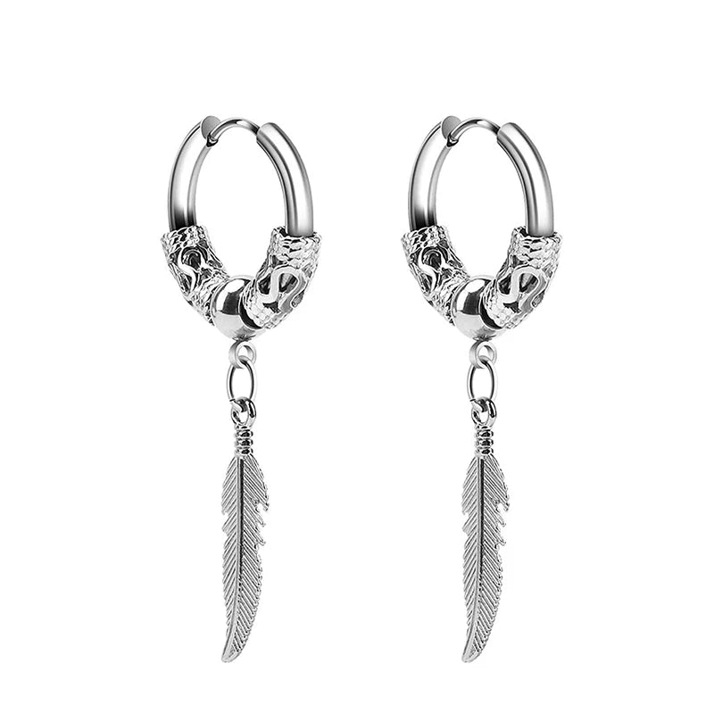 boucle oreille croix