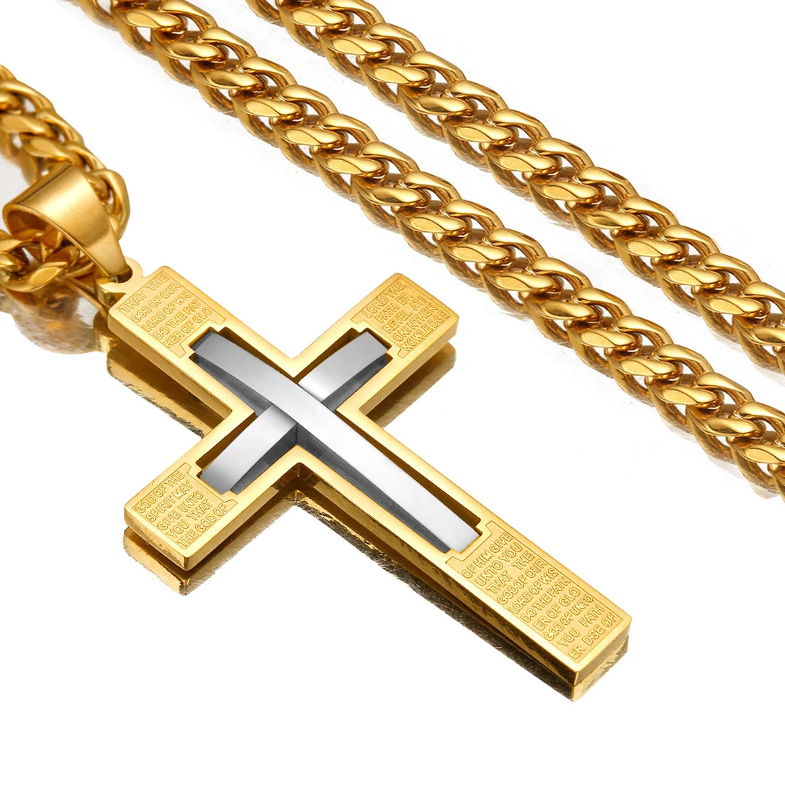 croix femme or