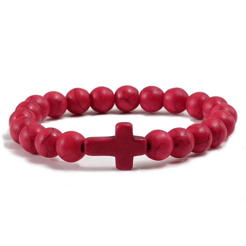 bracelet croix chrétienne