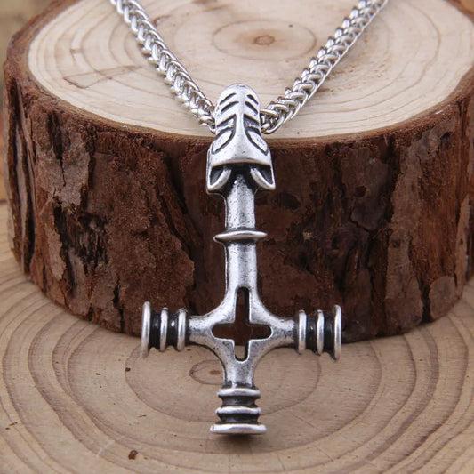 collier croix viking