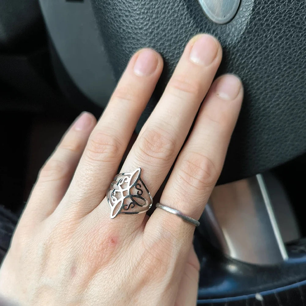 Bague croix celtique
