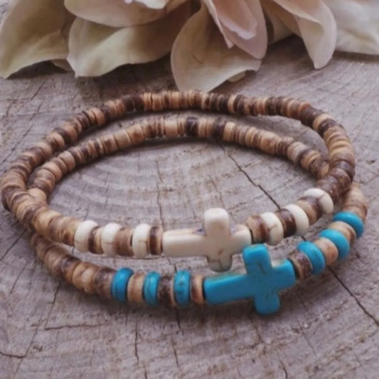 bracelet croix