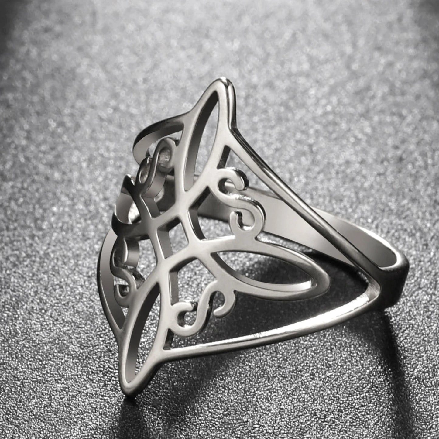Bague croix celtique
