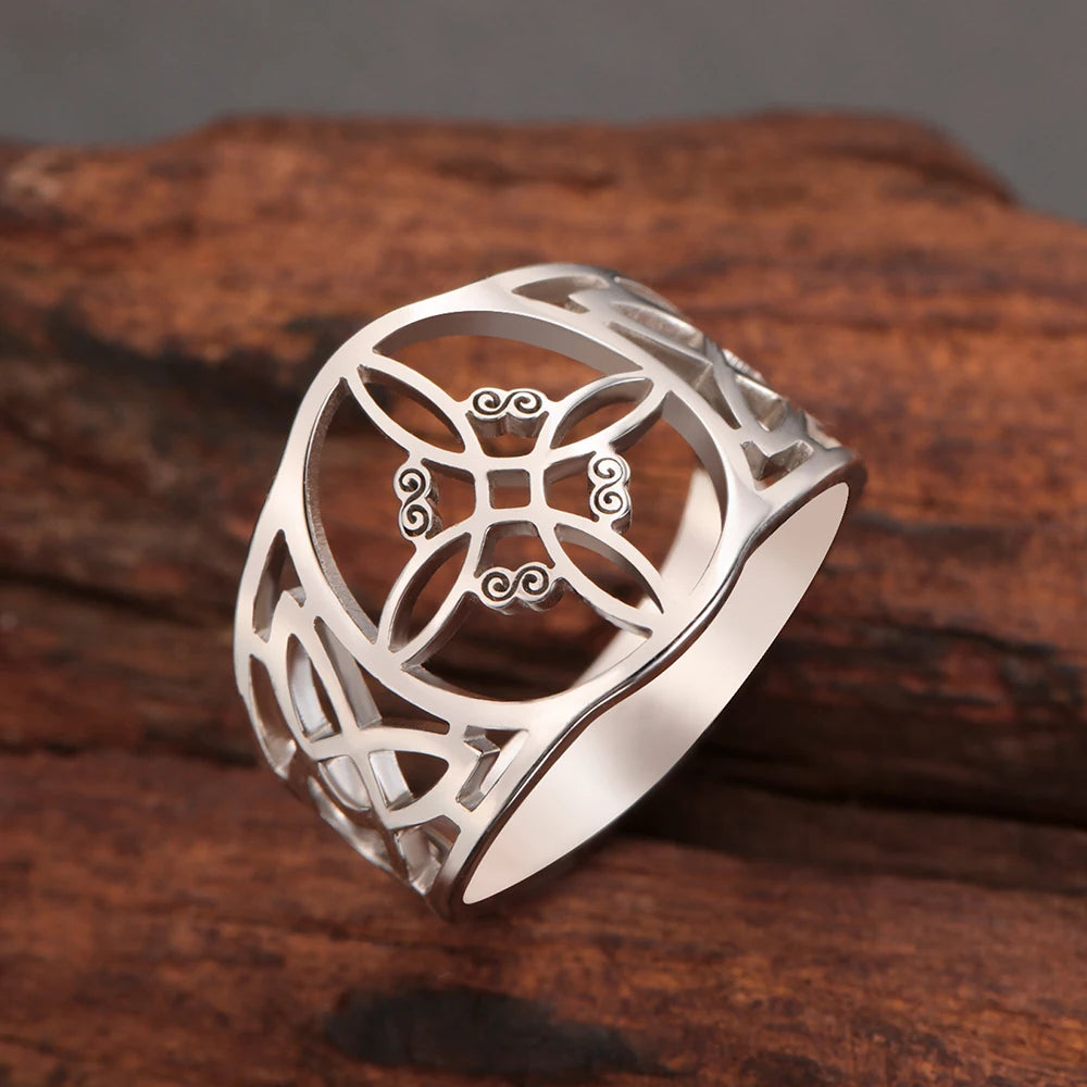 Bague croix celtique