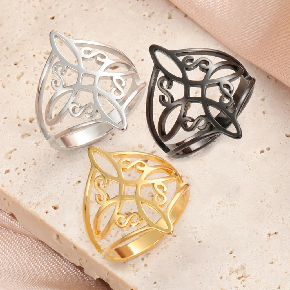 Bague croix celtique