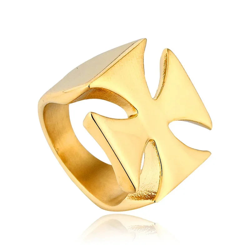 Bague croix de malte