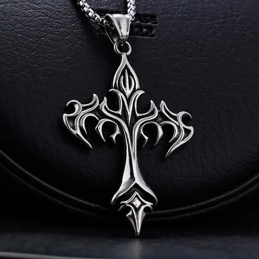 collier pendentif croix