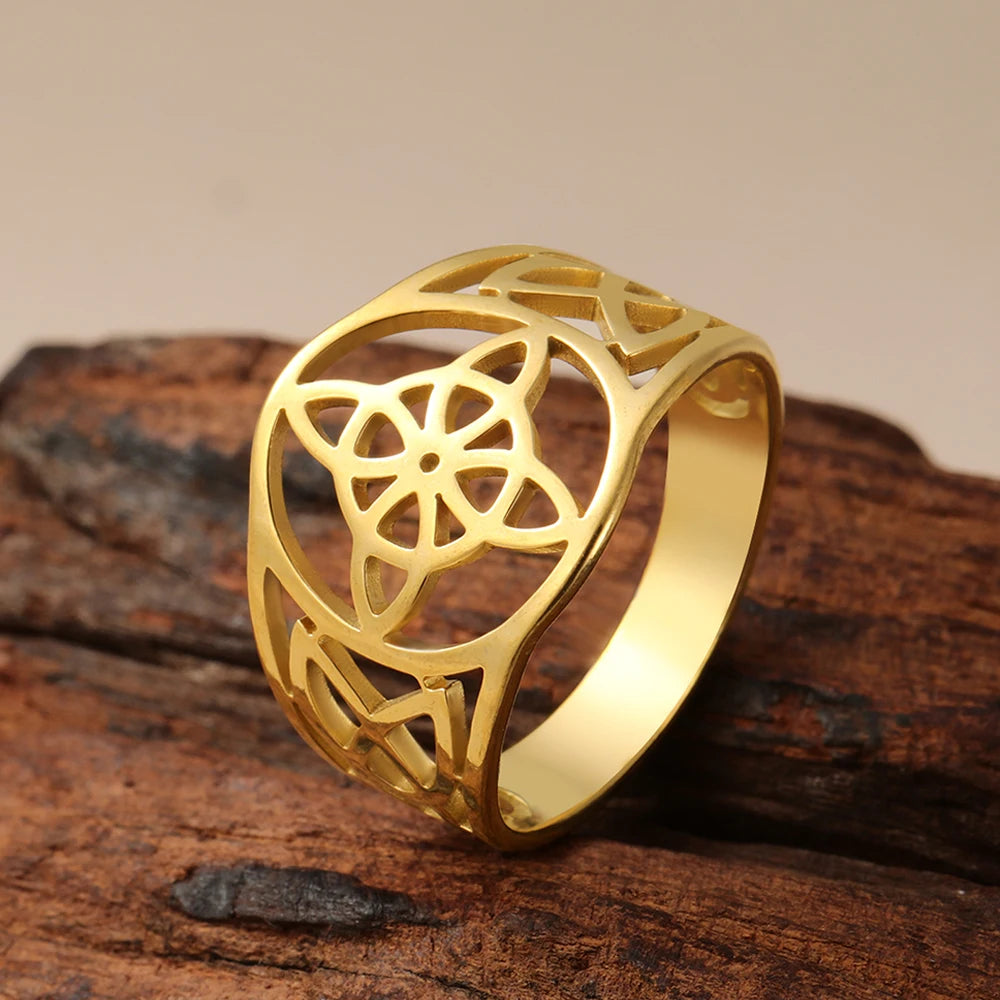 Bague croix celtique