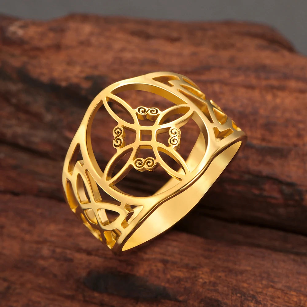 Bague croix celtique