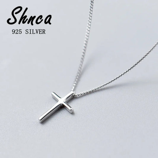 pendentif croix argent