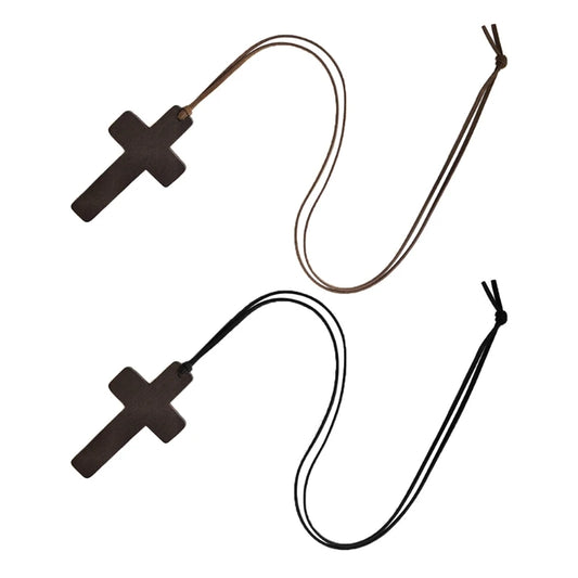 collier croix baptême