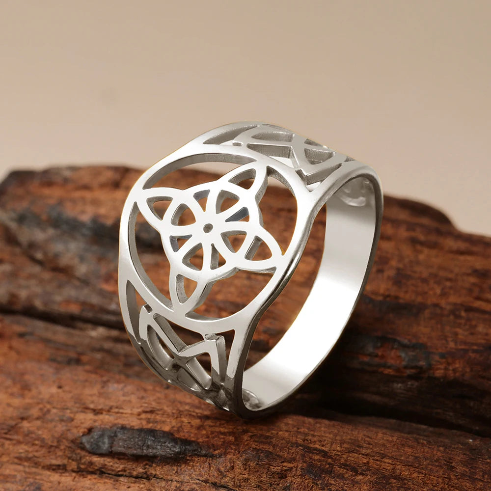Bague croix celtique