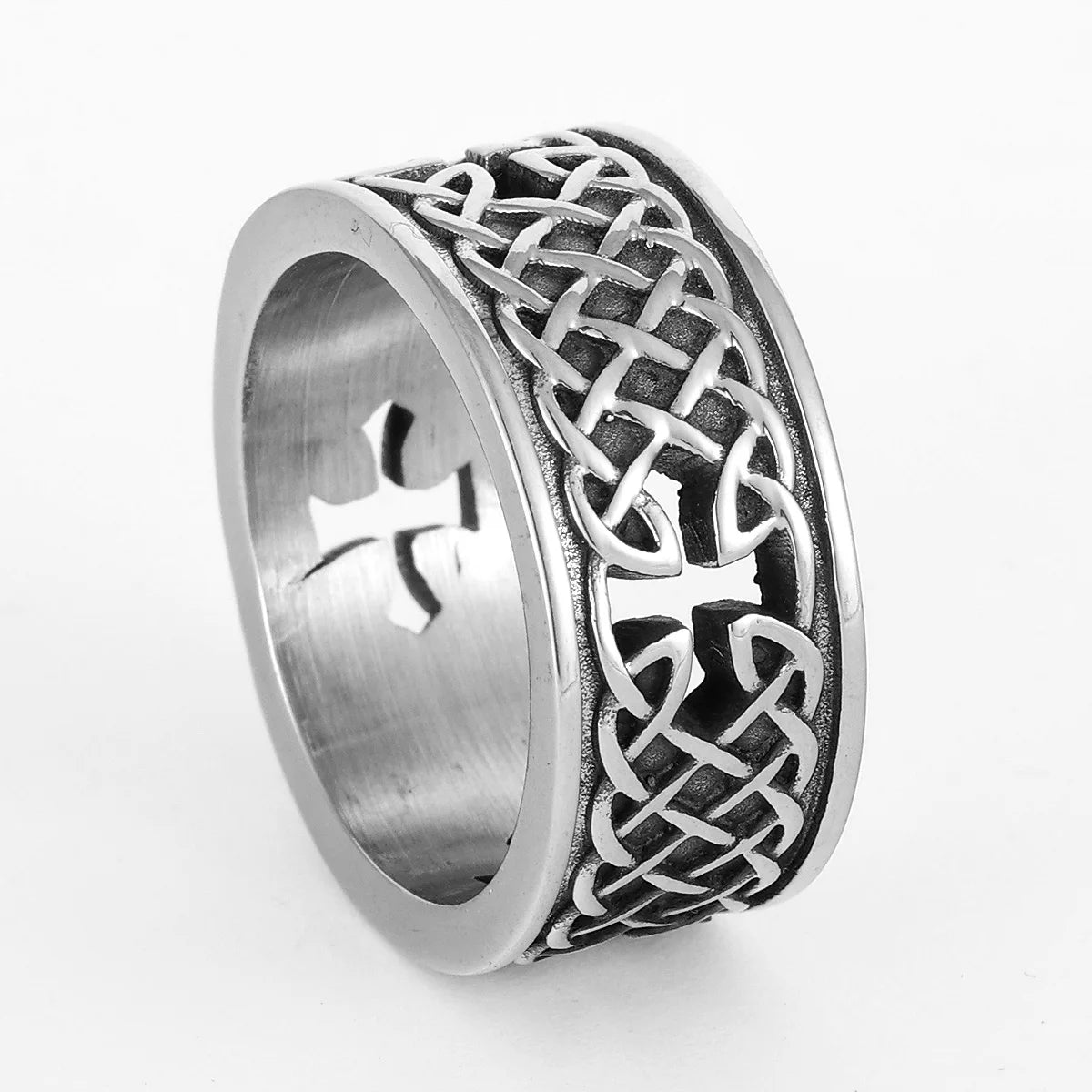 bague croix celtique