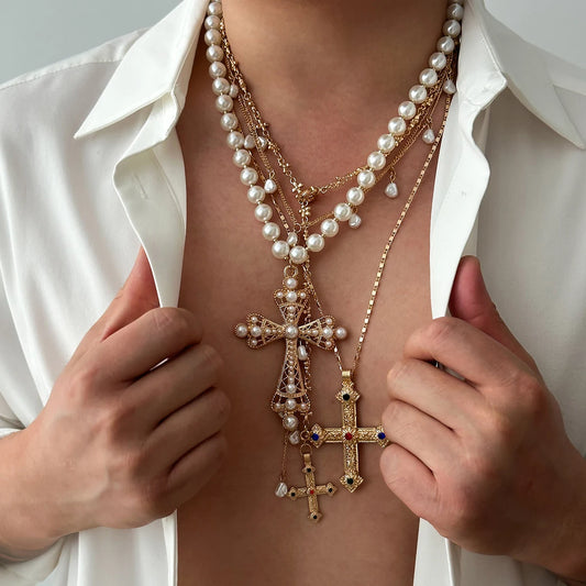 collier trois croix