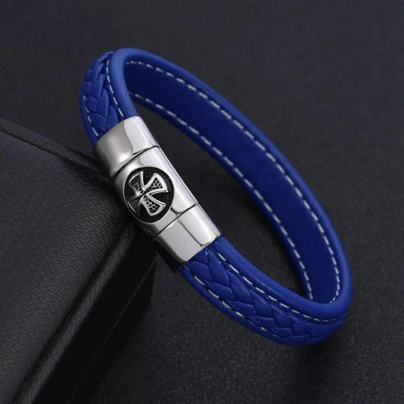 bracelet croix templier